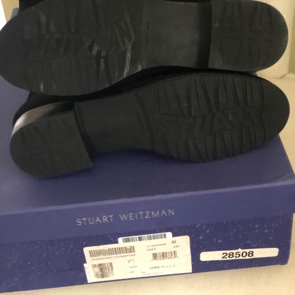 Stuart Weitzman HILO OTK Suede Boot, Size 7.5 - Picture 4 of 5